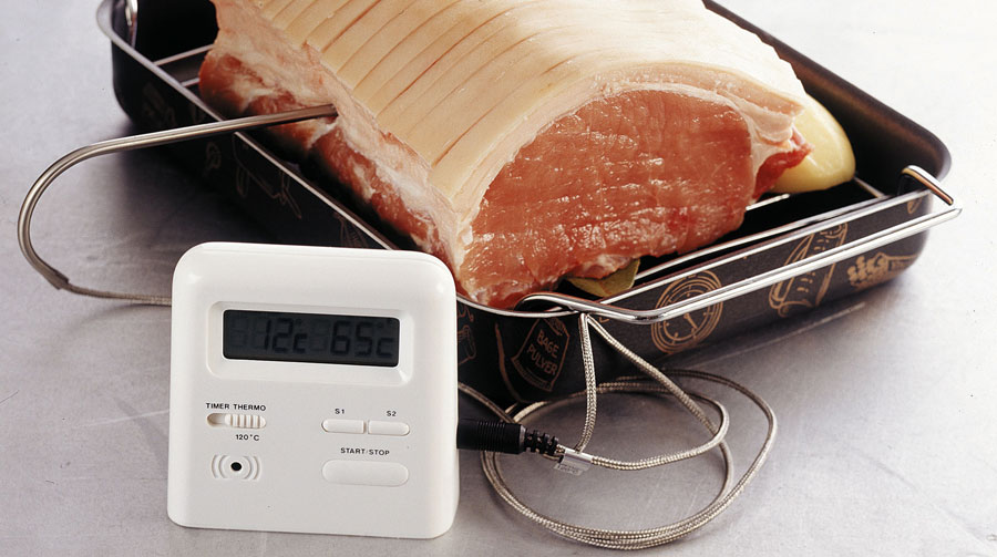 Hvilken temperatur skal kødet have?